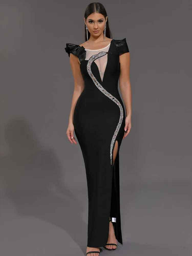Robe Serpent Noire